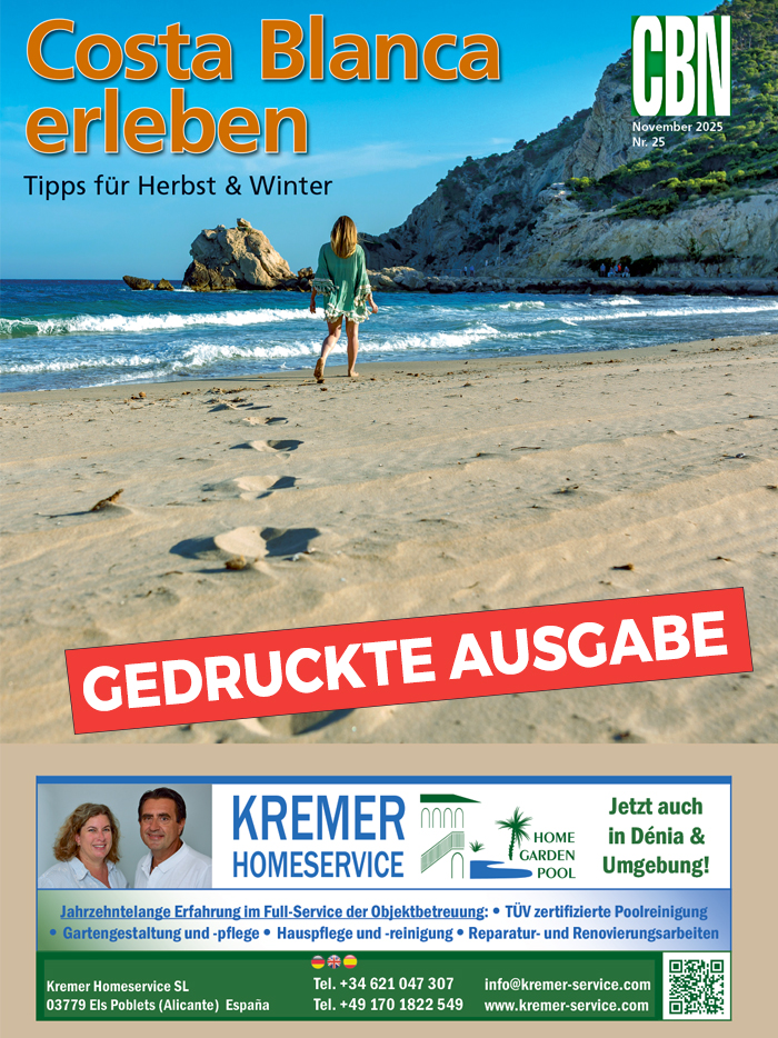 Costa Blanca erleben Herbst/Winter 2025